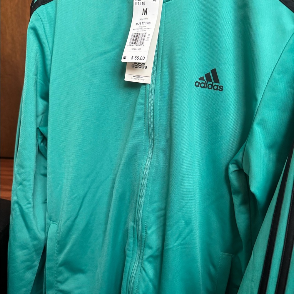 Adidas Green Zip-Up Jacket
Brand new never worn with tags